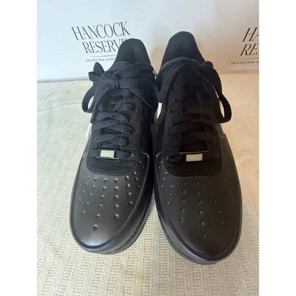 Nike Air Force 1 Posite FL Max QS Triple Black Foamposite AF1 Size 10 548968-010 - Picture 6 of 14